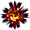 Sun graphic