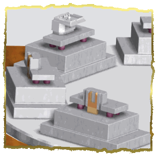 Rendered model of assembly table fixtures